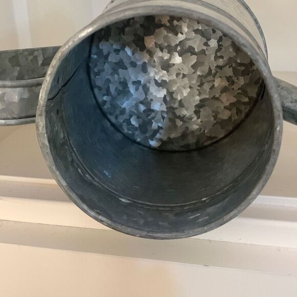 Galvanized Mini Watering Can - Picture 4 of 5